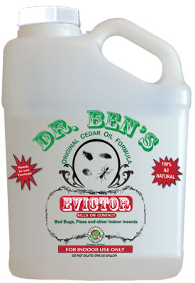 Chemical Free Insect Control Spray, All Natural Cedar Oil Indoor Formula, Dr. Ben's Evictor, Gallon Chemical Free Insect Control Spray, All Natural Cedar Oil Indoor Formula, Dr. Ben's Evictor, Gallon